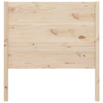Headboard 106x4x100 cm Solid Wood Pine - Bargainia.com - 