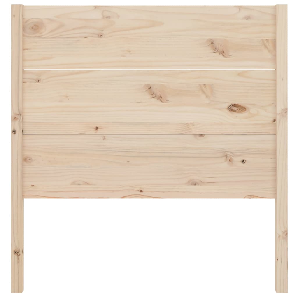 Headboard 106x4x100 cm Solid Wood Pine - Bargainia.com - 