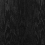 Headboard Cabinet with Storage Black oak 180 x 18.5 x 102.5 cm - Bargainia.com - 