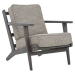 Hector Tweed Armchair With Black Oak Wood Frame - Bargainia.com - 5018705458045