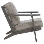 Hector Tweed Armchair With Black Oak Wood Frame - Bargainia.com - 5018705458045