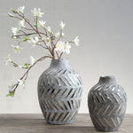Helaine Grey and Silver Small Vase - Bargainia.com - 5018705478814