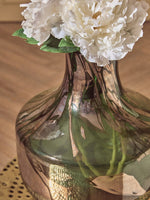 Herbie Green and Gold Small Glass Vase - Bargainia.com - 5018705974767