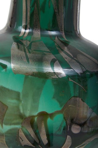 Herbie Green and Gold Small Glass Vase - Bargainia.com - 5018705974767