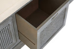 Heritage Grey Three Drawer Storage Bench with Cushion - Bargainia.com - 5063227019403