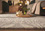 Heritage Lavender Floral Wool Rug - Bargainia.com - 