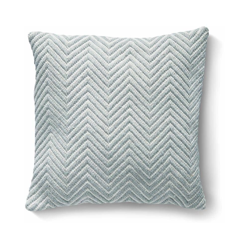 Herringbone Design Woven Cushion - Bargainia.com - 5026134540712 - HWHERC_SKYGRE_045X045