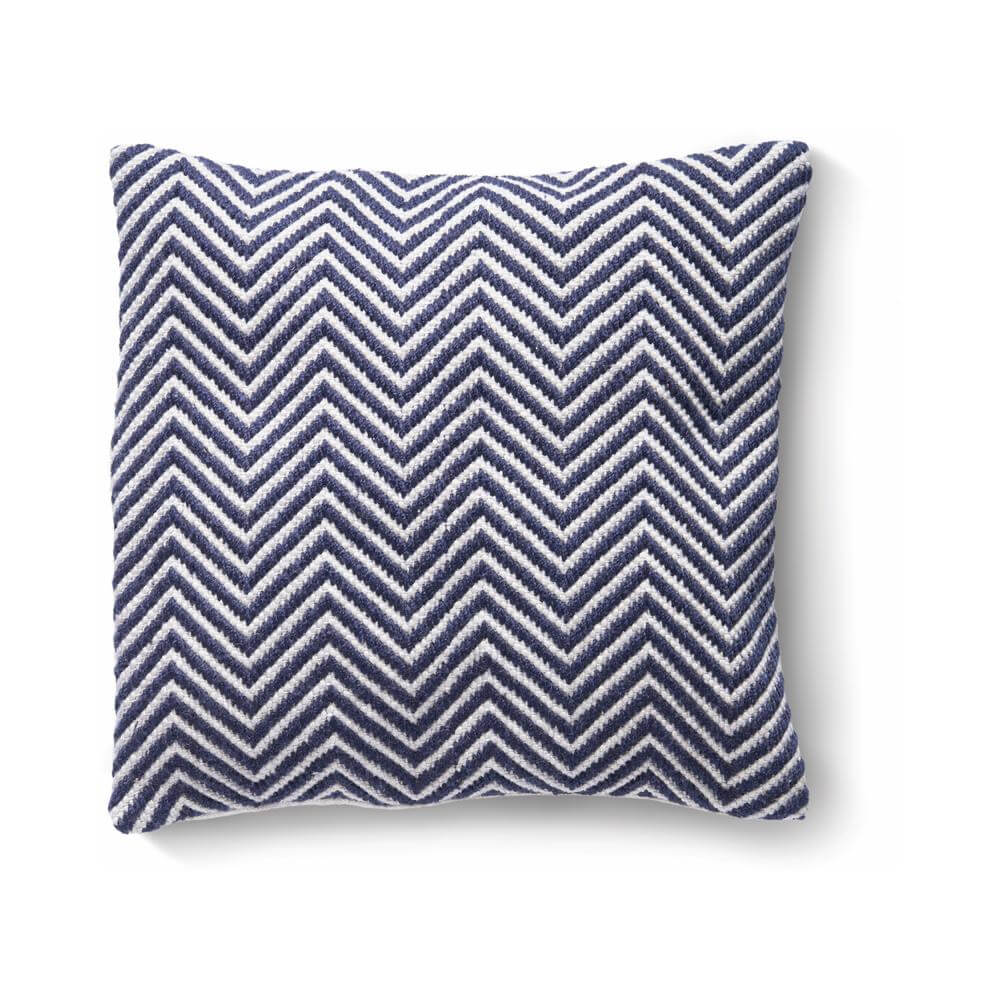 Herringbone Design Woven Cushion - Bargainia.com - 5026134541160 - HWHERC_NAVYXX_045X045