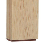 Heva Tropical Hevea Wood Stackable Round Stool - Bargainia.com - 5018705671178