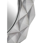 Hexa 3D Effect Light Silver Wall Mirror - Bargainia.com - 5018705382074