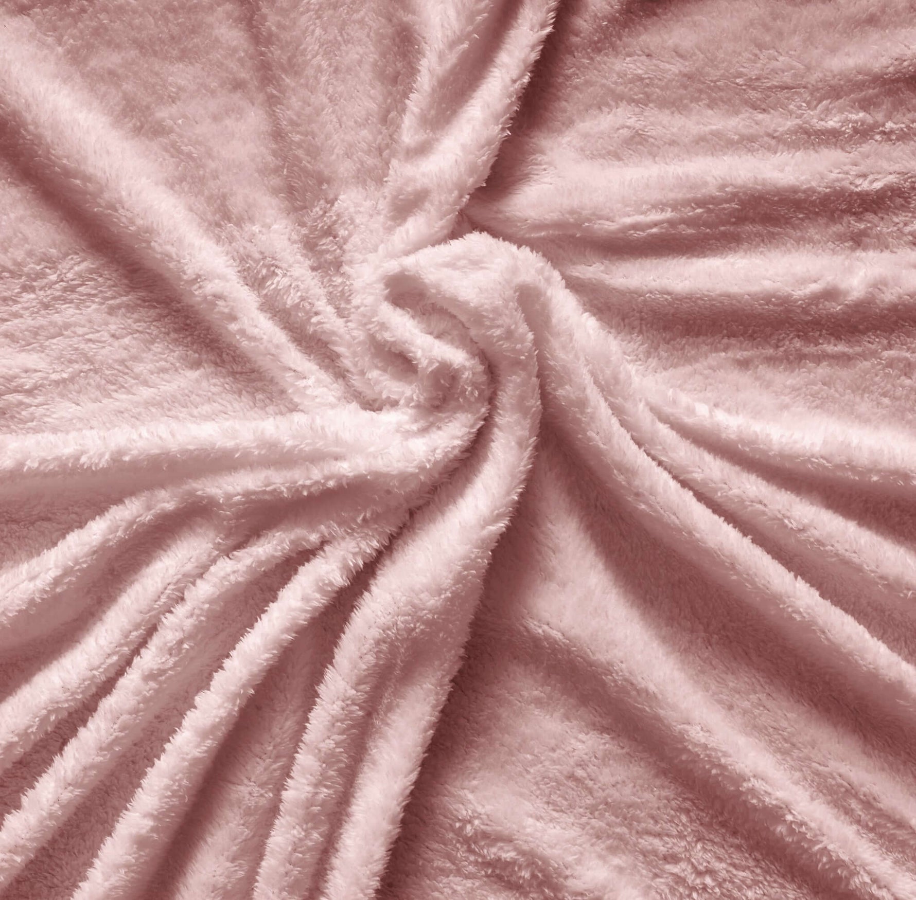 Hibernate Cosy Collection Super Soft Teddy Fleece Fitted Sheet - Rose Pink - Bargainia.com - 