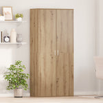 Highboard Artisan Oak 80x39x178 cm Engineered Wood - Bargainia.com - 
