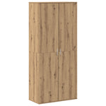 Highboard Artisan Oak 80x39x178 cm Engineered Wood - Bargainia.com - 