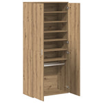 Highboard Artisan Oak 80x39x178 cm Engineered Wood - Bargainia.com - 