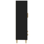 Highboard Black 70x31x115 cm Engineered Wood - Bargainia.com - 