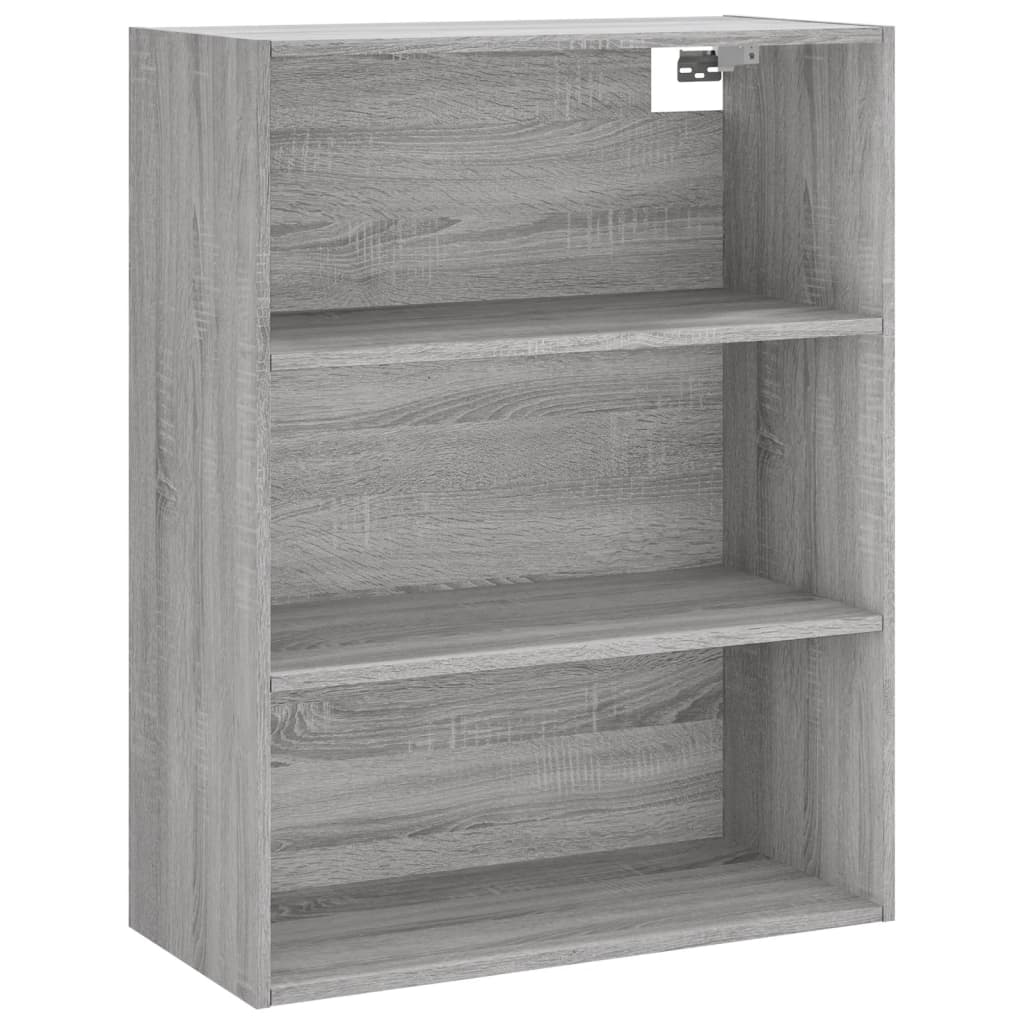 Highboard Grey Sonoma 69.5x34x180 cm Engineered Wood - Bargainia.com - 