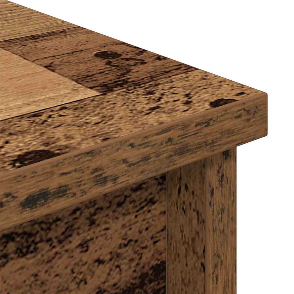 Highboard Old Wood 37.5x35x180 cm Engineered Wood - Bargainia.com - 