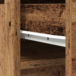 Highboard Old Wood 37.5x35x180 cm Engineered Wood - Bargainia.com - 