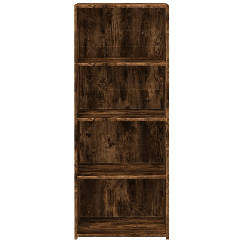 Highboard Smoked Oak 50x41x124 cm Engineered Wood - Bargainia.com - 
