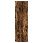 Highboard Smoked Oak 50x41x124 cm Engineered Wood - Bargainia.com - 