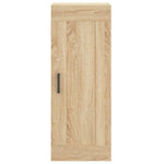 Highboard Sonoma Oak 34.5x34x180 cm Engineered Wood - Bargainia.com - 