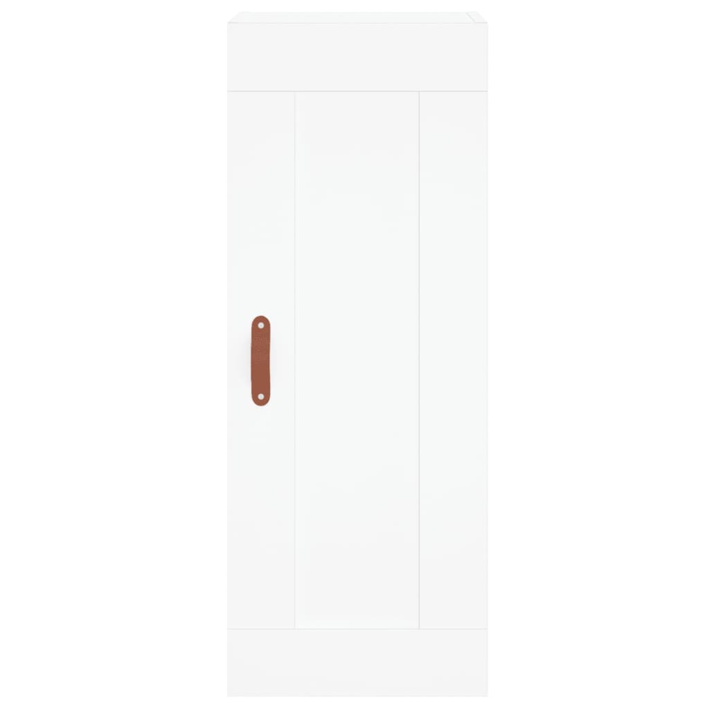 Highboard White 34.5x34x180 cm Engineered Wood - Bargainia.com - 