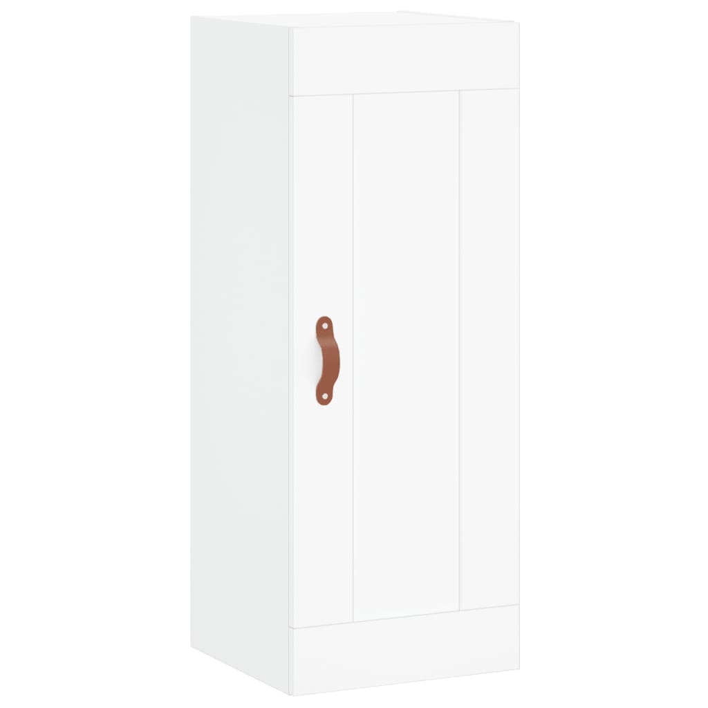 Highboard White 34.5x34x180 cm Engineered Wood - Bargainia.com - 