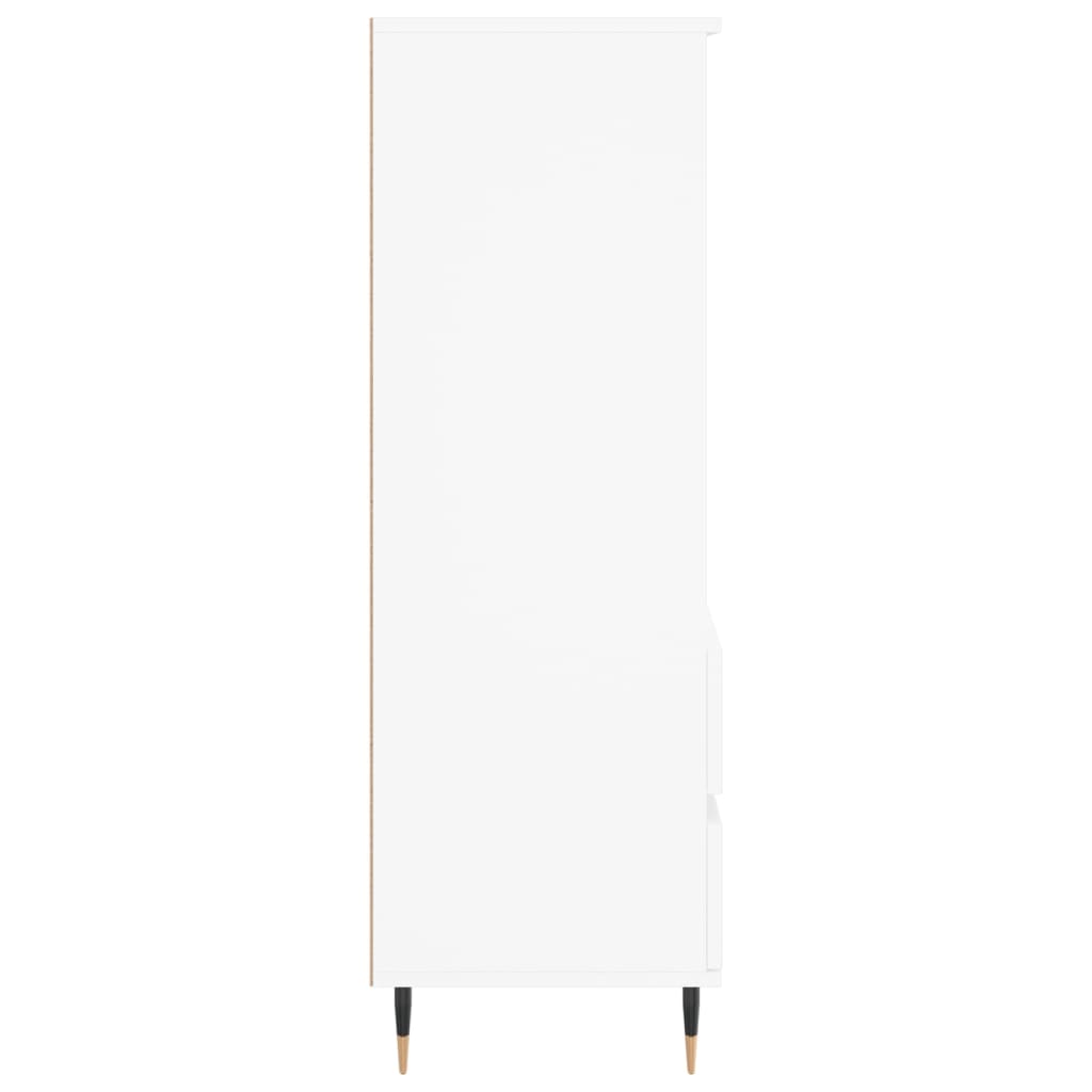 Highboard White 40x36x110 cm Engineered Wood - Bargainia.com - 