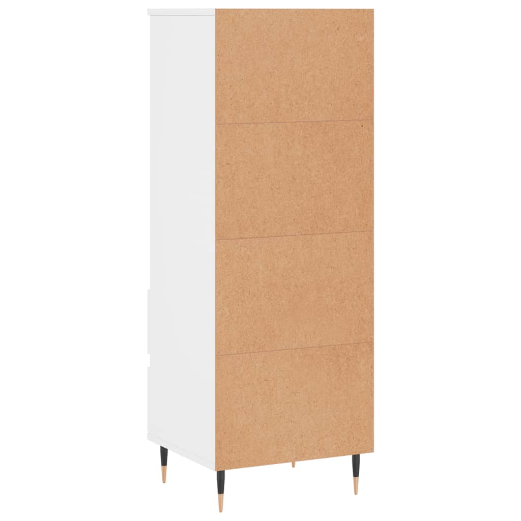 Highboard White 40x36x110 cm Engineered Wood - Bargainia.com - 