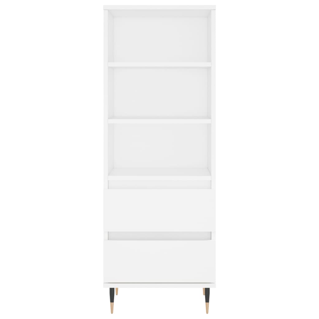 Highboard White 40x36x110 cm Engineered Wood - Bargainia.com - 