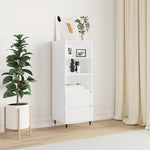 Highboard White 40x36x110 cm Engineered Wood - Bargainia.com - 