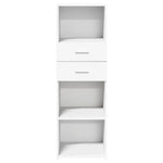 Highboard White 40x42.5x124 cm Engineered Wood - Bargainia.com - 