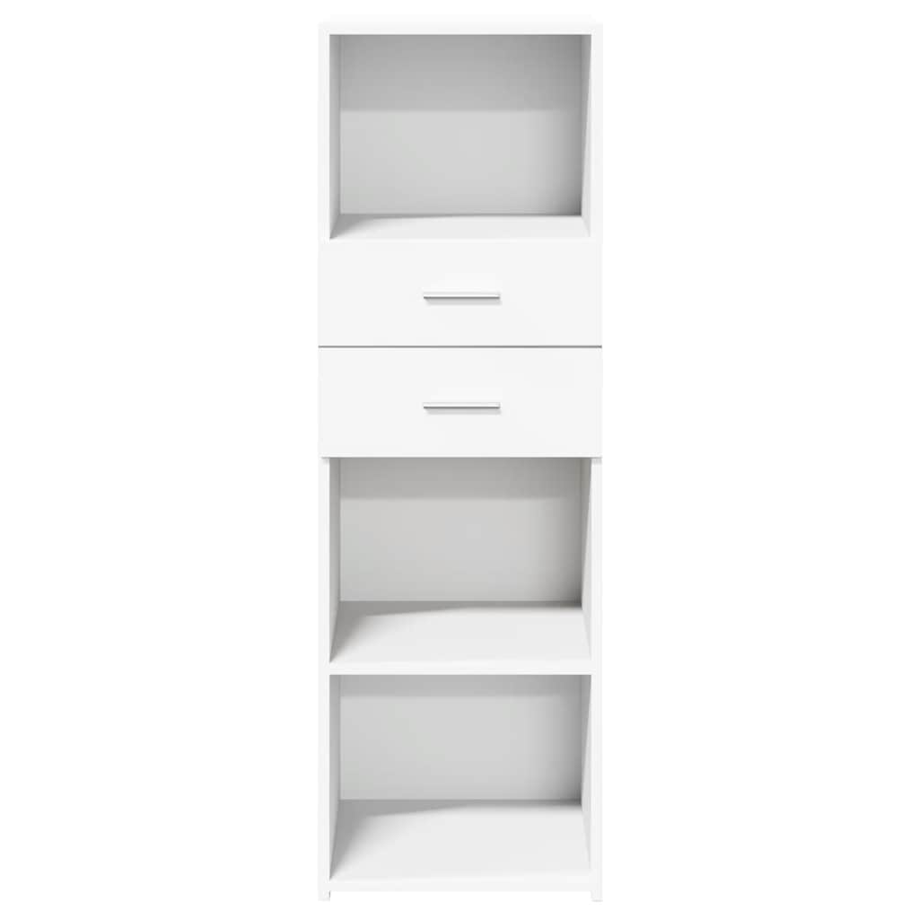 Highboard White 40x42.5x124 cm Engineered Wood - Bargainia.com - 