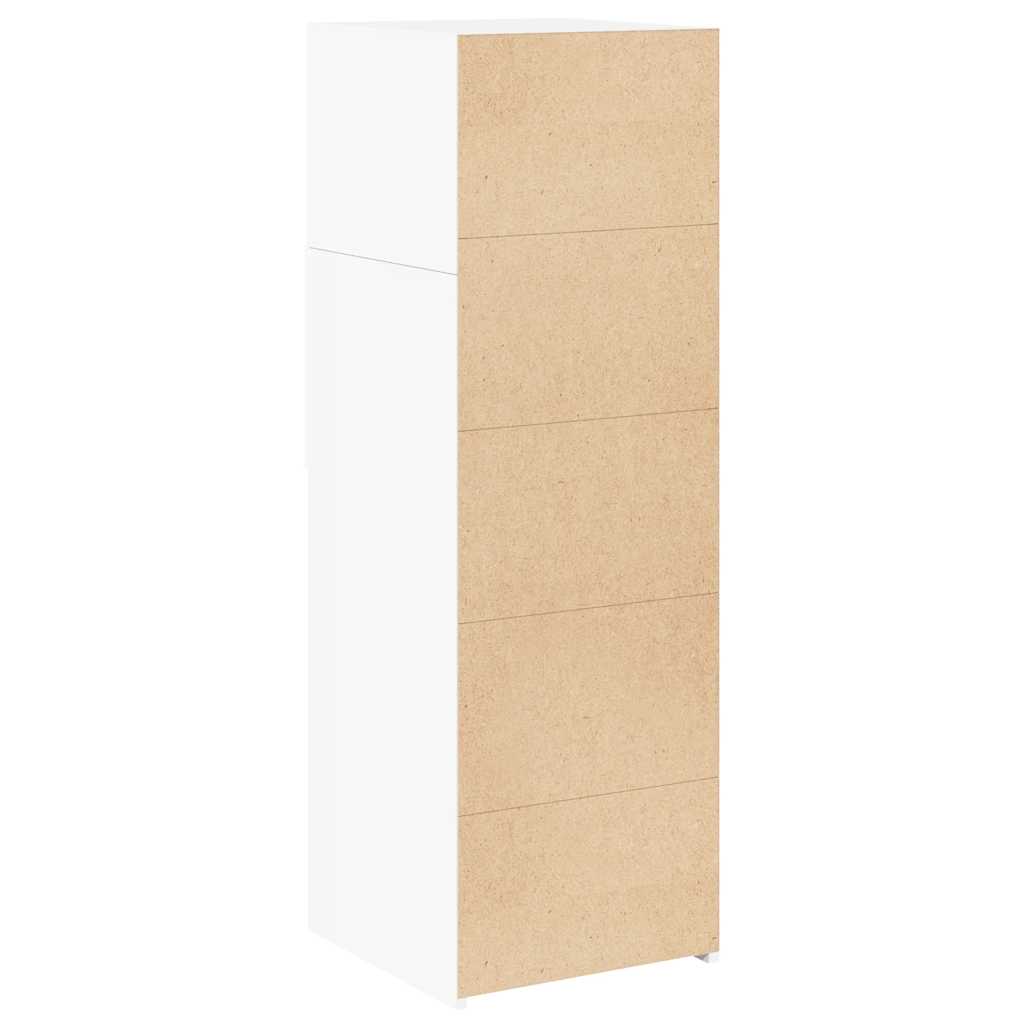Highboard White 40x42.5x124 cm Engineered Wood - Bargainia.com - 