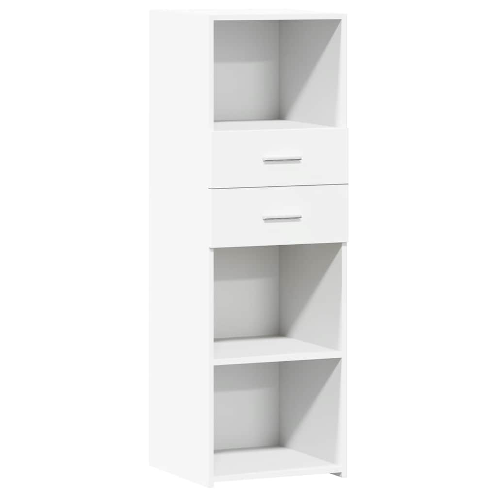 Highboard White 40x42.5x124 cm Engineered Wood - Bargainia.com - 