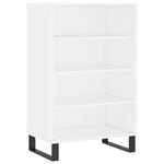Highboard White 57x35x90 cm Engineered Wood - Bargainia.com - 