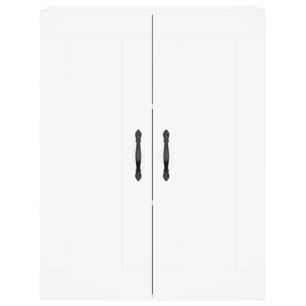 Highboard White 69.5x34x180 cm Engineered Wood - Bargainia.com - 