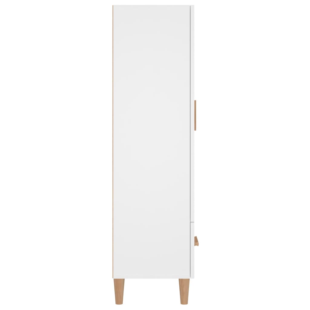 Highboard White 70x31x115 cm Engineered Wood - Bargainia.com - 8720286972854 - 812528