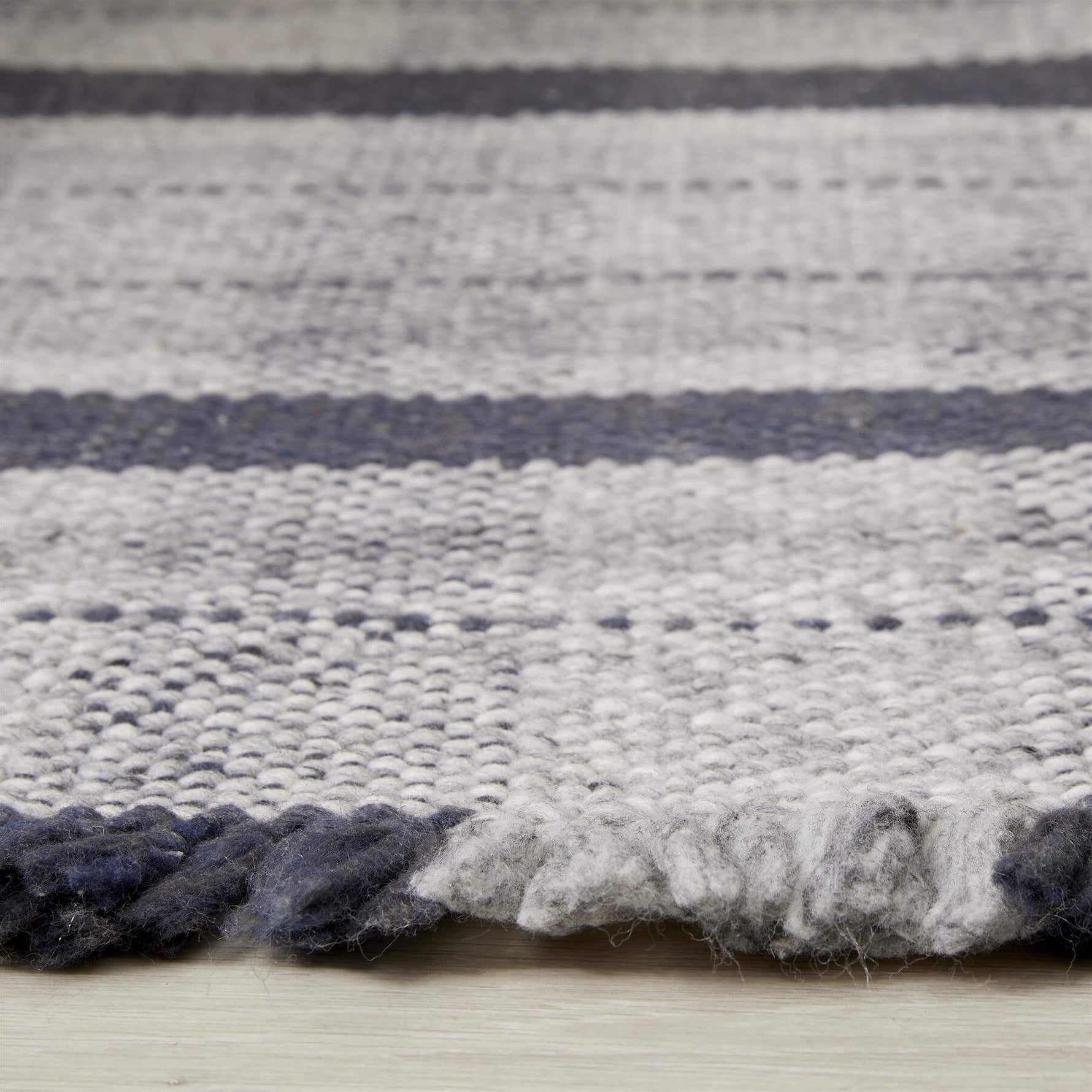 Highland Navy Checkered Rug - Bargainia.com - 