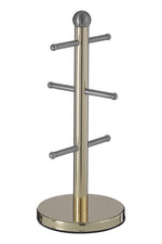 Hirano 6 Cup Gold Finish Mug Tree - Bargainia.com - 5018705436791