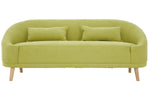 Holland Green Linen Sofa - Bargainia.com - 