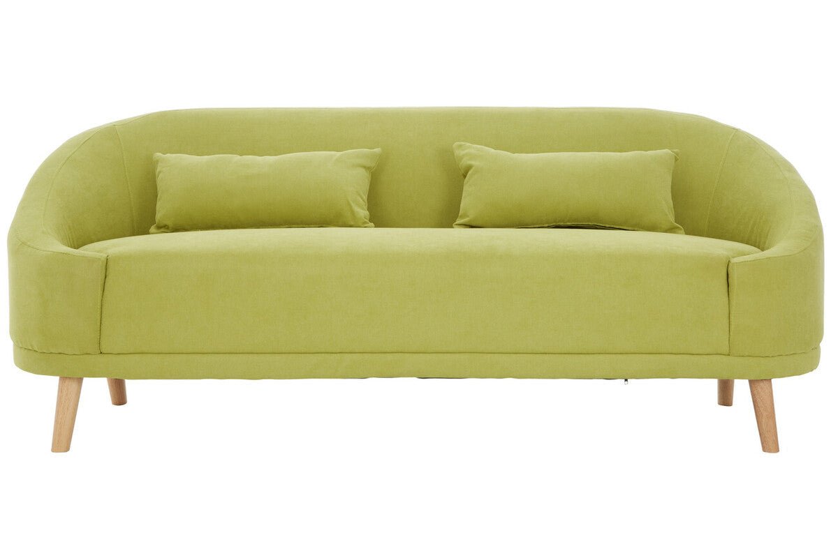 Holland Green Linen Sofa - Bargainia.com - 
