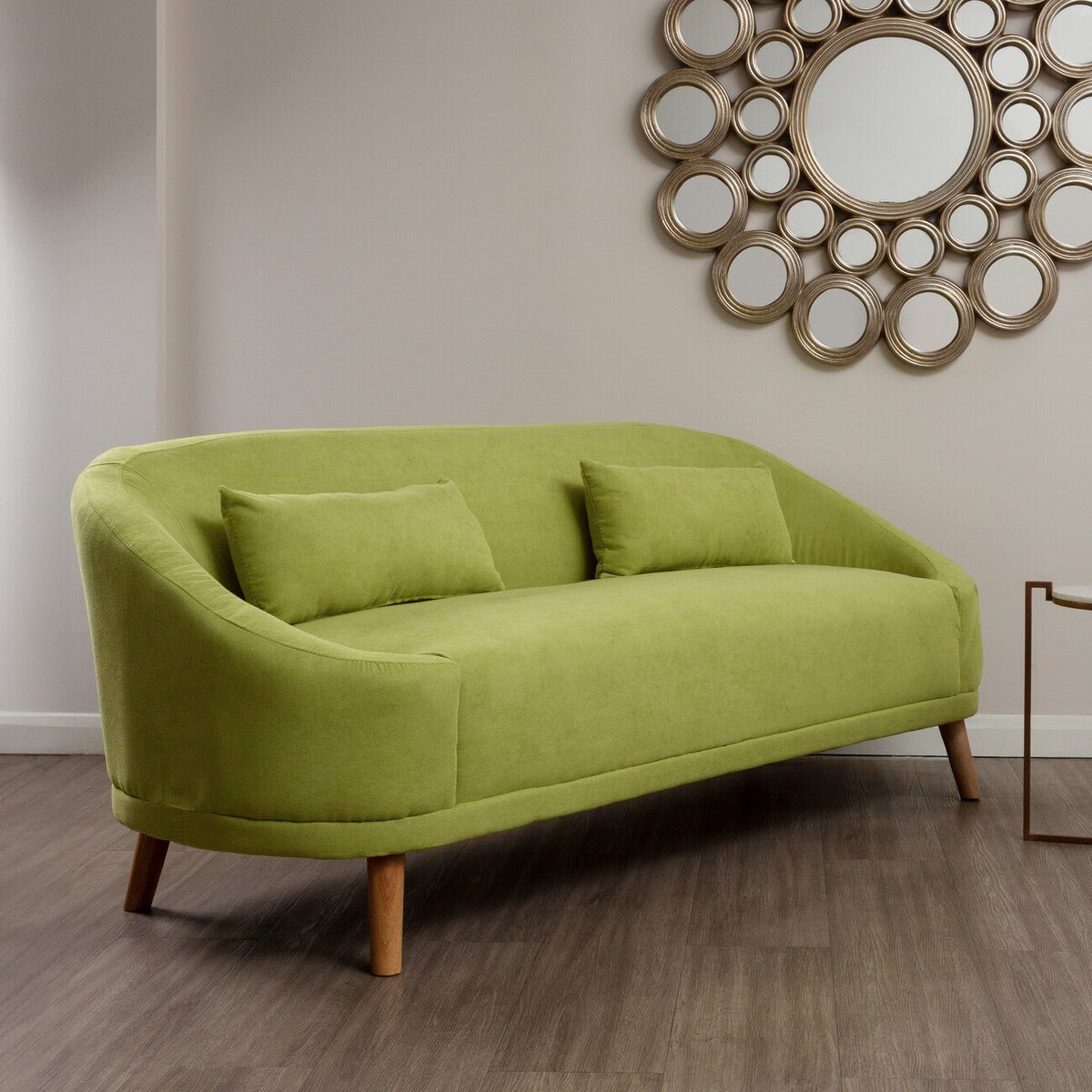 Holland Green Linen Sofa - Bargainia.com - 5018705451183 - 2405838