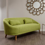 Holland Green Linen Sofa - Bargainia.com - 