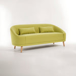 Holland Green Linen Sofa - Bargainia.com - 