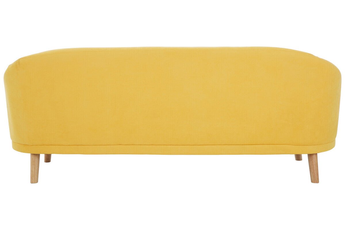 Holland Yellow Linen Sofa - Bargainia.com - 