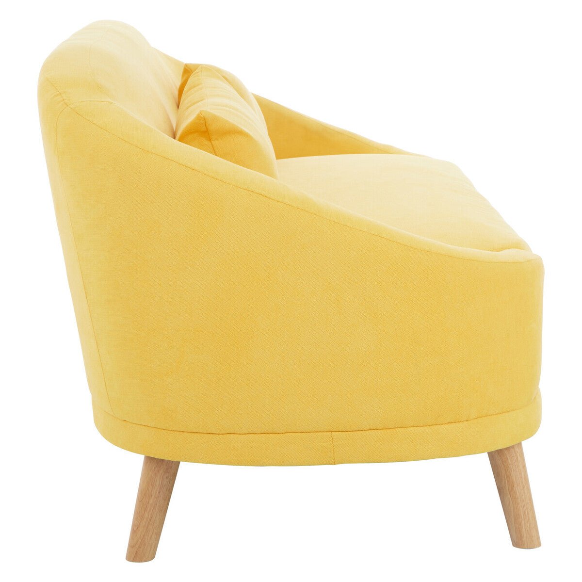 Holland Yellow Linen Sofa - Bargainia.com - 