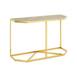 Horizon Black Tempered Glass Console Table - Bargainia.com - 5018705444543