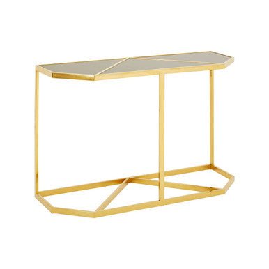 Horizon Black Tempered Glass Console Table - Bargainia.com - 5018705444543