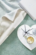 Hush Solid Aqua Luxury Rug - Bargainia.com - 